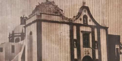 Hoy se cumplen 44 años del desplome de torre parroquial