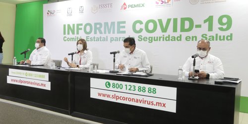 SLP mantiene control de la epidemia, "pero aún no lo logramos": Mónica Rangel