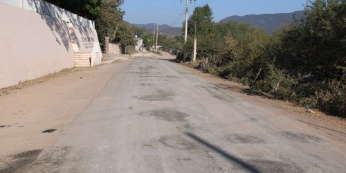 Concluyen trabajos de rehabilitación de camino a comunidad El Zapote