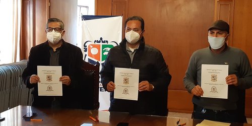 Sindicato y Ayuntamiento firmaron convenio colectivo de trabajo
