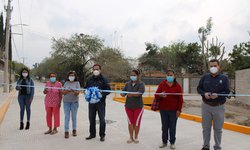 Entregan obras de urbanización en ejido San Marcos