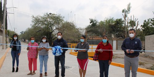 Entregan obras de urbanización en ejido San Marcos