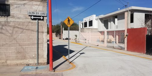 Entregan pavimentación de calle Segunda Privada de Benito Juárez