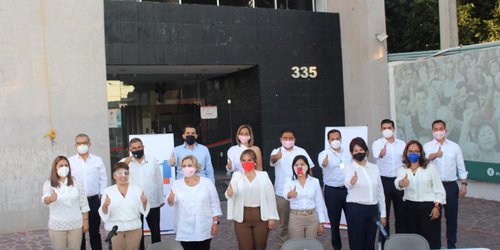 En unidad "Sí, por San Luis Potosí" registra candidatos a Diputaciones Locales