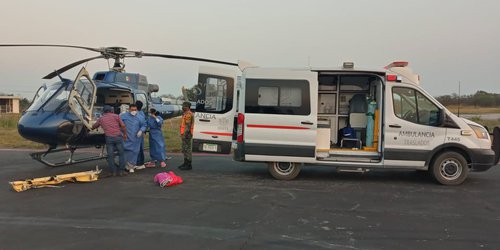 Trasladan de Valles a niña de 11 meses a Hospital ISSSTE de Zapopan