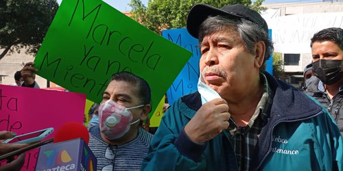 Protestan ante la Fiscalía los padres de la maestra Teté