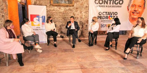 Paridad de género garantizada en mi gobierno: Octavio Pedroza