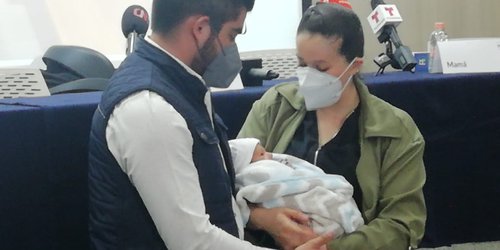 Ray, el primer bebé mexicano que nace con anticuerpos contra Covid