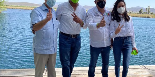 "Mi palabra si vale, reactivaremos accesos e instalaciones de la Media Luna: Pollo Gallardo