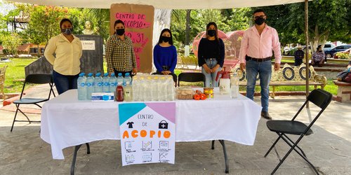 Piden víveres para brigadistas que combaten incendios forestales