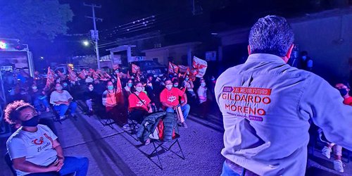 Ofrece candidato Gildardo Moreno dos mil proyectos productivos anuales