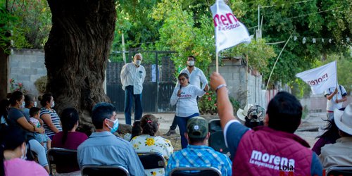 Lola Morales empeña su palabra en no robar y ser honesta como alcaldesa