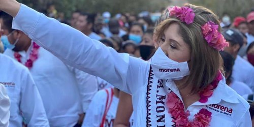 La doctora Mónica Rangel Primera candidata a la gubernatura que contara a los potosinos radicados  en EU: Vianey