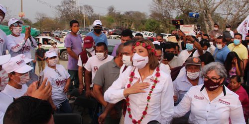 SLP está harto de los políticos de siempre, incumplidos, rapaces y sin resultados: Mónica Rangel