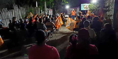 No vendan su voto por una despensa, llama el C.P. Gildardo Moreno Hernández