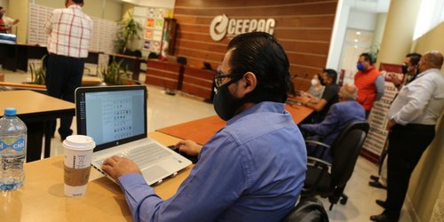 CEEPAC, realiza prueba del sistema infotmatico del PREP Local