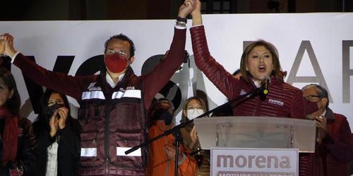 Celebra Dra. Mónica Rangel restitución de candidatura Xavier Nava en SLP