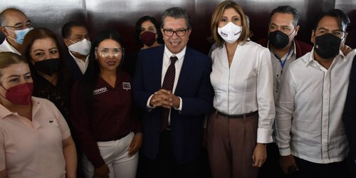 La Dra. Mónica Rangel es la única candidata de MORENA y AMLO en SLP: Ricardo Monreal