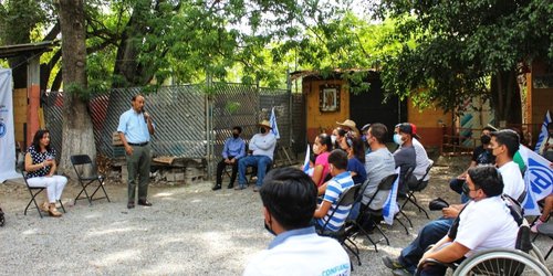 Continuidad de apoyos a personas con discapacidad un hecho en gobierno de Sergio Gama