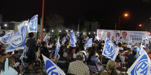 Sergio Gama continuará proyectos en colonias como Esperanza uno y dos, Guadalupe, San Andrés y San Marcos