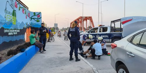 Embisten a persona cuando se ejercitaba sobre el bulevar Ferrocarrilero