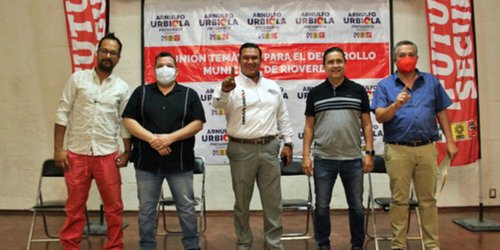 Arnulfo Urbiola presenta su proyecto para el desarrollo económico de Rioverde