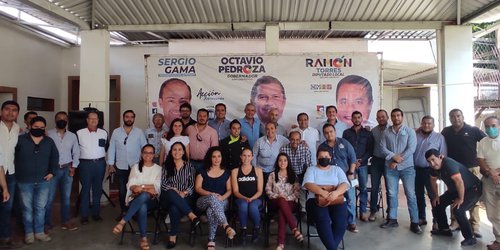 Sergio Gama y Ramón Torres atienden invitación del sector empresarial