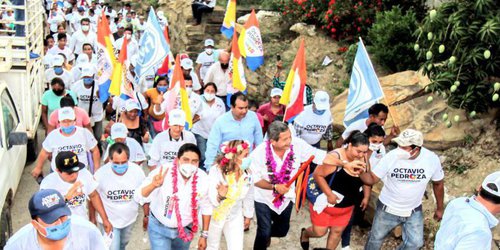 Hoy está en juego que no seamos gobernados por un criminal: Octavio Pedroza