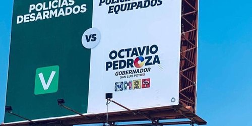 Amenazan a proveedores de espectaculares que prestaron servicios a campaña de Octavio Pedroza