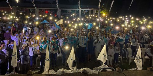 Profe Rico en la Huasteca: "juntos gobernaremos para bien del campo potosino"