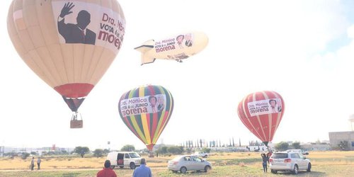 Por los cielos, la imagen de la doctora Mónica Rangel