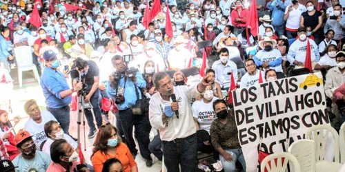 El PRI y Antorcha Popular llaman a votar por Octavio Pedroza