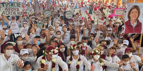 Todos saben y entienden que la doctora Mónica es la única candidata de MORENA y la 4T, para ella es el voto útil