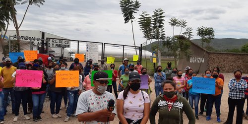 Exige personal de Agrizom pago de utilidades y sindicato