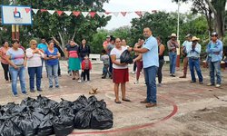 Reconocen labor de brigadistas que combatieron incendio en Ojo de Agua de San Juan