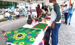 Bibliotecas de Ciudad Fernández expusieron artesanías