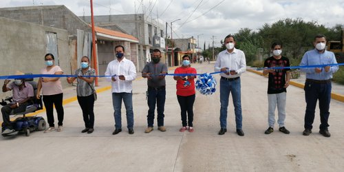 Concluyen pavimentación de calle Pípila en el Puente del Carmen