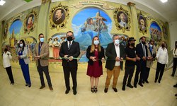 Inauguran mural "Los Arcos de la Historia" en Ayuntamiento de Soledad