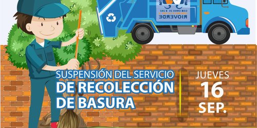 Suspenderán Servicio de Limpia el próximo jueves