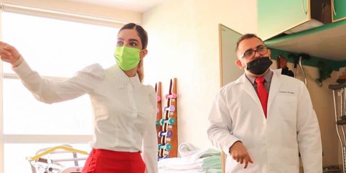 Ruth González Silva visita y conoce instalaciones del CREE: "La activaremos totalmente"