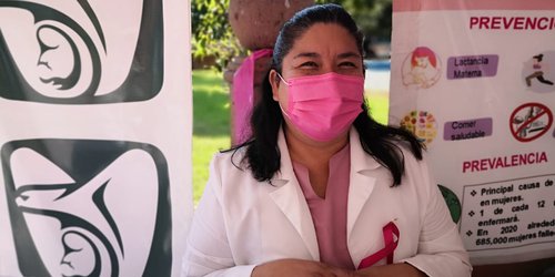 También el IMSS sumado a campaña contra el cáncer de mama