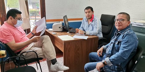 Regidores buscan solucionar problemas del fraccionamiento Ferrocarrilero