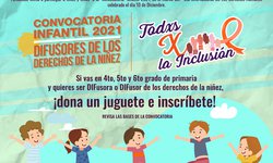 Buscan al difusor o difusora de los derechos de la niñez en CDFDZ