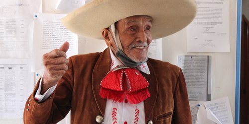 Tiene 102 años y participó en desfile revolucionario de Rioverde