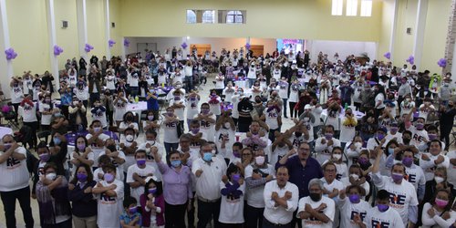 Los agremiados de la Sección 26 del SNTE refrendan su apoyo al "Profe Rico"