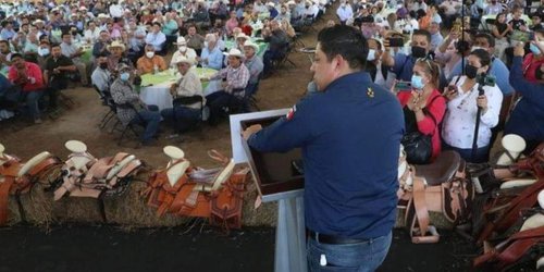 Anuncia Gallardo Cardona 300 MDP al sector agropecuario en el 2022