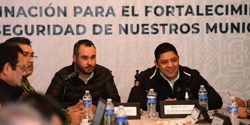 Gobernador Ricardo Gallardo presidió sexta mesa regional de seguridad en Salinas