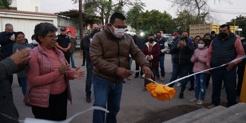 Inaugura alcalde Módulo de Vigilancia en Colonia INFONAVIT Los Naranjos.
