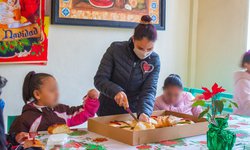 Inicia DIF Rioverde festejos de Día de Reyes Magos en la casa hogar CODI