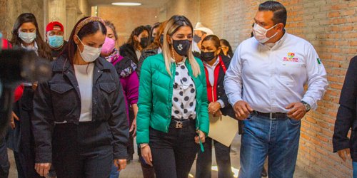 Piden apoyo para terminar la UBR nueva de Rioverde a Ruth González